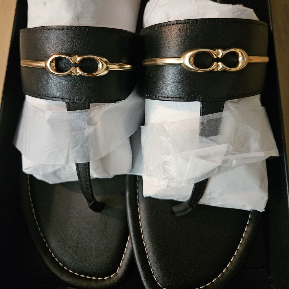 Coach sandals